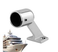 Marine Rail Bracket, Steel Hand Support, Strong Load Bearing Mount with Rust Proof Finish, Boat Hardware Fixture Grip, Industrial Grade Railing Part with Clean Style, Watercraft Fitting for Harbor Use