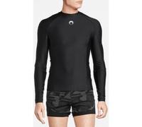 Marine Serre Active Jersey Second Skin Top Black Taille: M | Vêtements de Sport Outlet | Homme | Le Noir