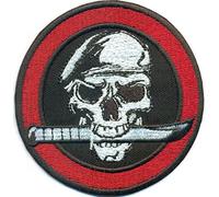 Marine Skullhead deathhead Knife Special Force US Amry Military Biker Patch écusson