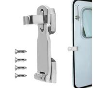 Marine Slam Latch, Boat Hatch Latch, Stainless Heavy Duty Locking Door Hardware 3.5x1.0 Inches For RV Boats Motorhome Ship Yacht Cabinet Security Anti-Rattle Marine Boat Compartment Cam