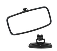 Marine Square Center Rear View Mirror - PP Material 33x14.6cm For Yacht Boat - Blind Spot Reflection Glass For Wakeboard Boat - Pontoon Watercraft Safety Mirror