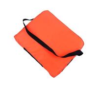 Marine Throwing Floatation Device 2025 With Multiple Strap Storage, Rescue Throw Bag For Boats Docks, High-Visibility Orange Water Safety Equipment, Durable Nylon Throwable Flotation With Qu