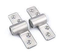 Marinebaby Lot de 2 douilles en acier inoxydable 316 pour rame, petit bateau, canoë, canoë, canoë de sauvetage (2 pièces) (prise latérale)