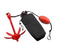 MarineNow Portable Pliable Ancre Bouée kit canoë et Kayak Gonflable Bateau voilier Pêche Jet Ski
