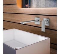 Mariner Arya Mitigeur mural de lavabo, portée : 200 mm, avec corps d’encastrement move, ARY1000-CS+INT0035-CS+BOQ0059-CS,