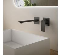 Mariner Arya Mitigeur mural de lavabo, portée : 200 mm, pour corps d’encastrement move, ARY1000-GM+BOQ0059-GM,
