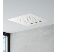 Mariner Douche de tête avec effet pluie en Acier inoxydable, pour montage au plafond, 2 fonctions, WLS3200-BO,