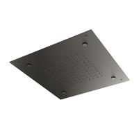 Mariner Douche de tête avec effet pluie en Acier inoxydable, pour montage au plafond, 2 fonctions, WLS3709-GR,