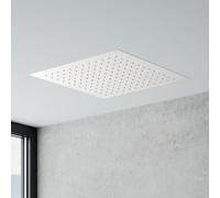 Mariner Douche de tête avec effet pluie en Acier inoxydable pour montage au plafond l : 440 P : 440 mm, WLS3911-BO,