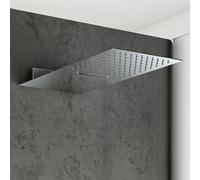 Mariner Douche de tête en Acier inoxydable avec effet pluie, 2 fonctions, WLS3501-CR,