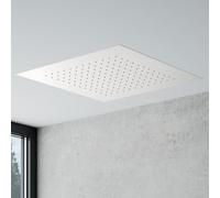 Mariner Douche de tête en Acier inoxydable avec effet pluie, pour montage au plafond, WLS3116-BO,