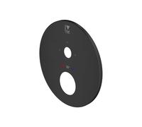 Mariner Eden coaxial Habillage de rechange pour mitigeur thermostatique rond à 3 sorties, RIC0015T3C-NO,