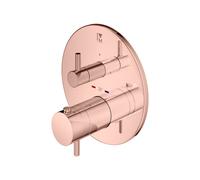 Mariner Eden coaxial round Mitigeur thermostatique pour 3 sorties, rond, EDE1803-RG,