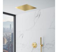 Mariner Eden Ensemble de douche encastré avec mitigeur thermostatique, EDE1902-OR#Set4,