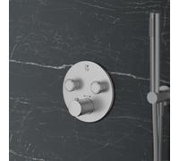 Mariner Eden round Mitigeur thermostatique pour 2 sorties, rond, EDE1902-CS,