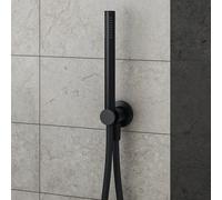 Mariner Kit de douche métallique avec raccord mural coudé et support de douchette, WLS3000-NO,