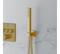 Mariner Kit de douche métallique avec raccord mural coudé et support de douchette, WLS3100-OB,