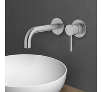 Mariner Logica Mitigeur mural de lavabo, portée : 212 mm, avec corps d’encastrement move, LOG1000-CS+INT0035-CS+BOT0058-CS,