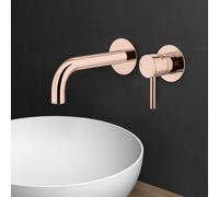 Mariner Logica Mitigeur mural de lavabo, portée 212 mm, pour corps d’encastrement move, LOG1000-RG+BOT0058-RG,