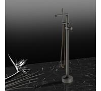 Mariner Logica Shine Robinetterie de baignoire en pose libre, avec corps encastré, LOS0091-GR+FIX0090,