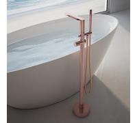 Mariner Logica Shine Robinetterie de baignoire en pose libre, avec corps encastré, LOS0091-RG+FIX0090,