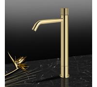 Mariner Logica Shine Robinetterie de lavabo XL à gorge surélevée, LOS0052XL-OR,