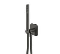 Mariner Oasy Set de douche avec raccord mural coudé et support de douchette, OAS3000-GM,