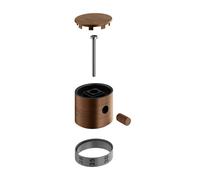 Mariner Poignée de réglage de la température pour mitigeur thermostatique encastré à 2 ou 3 sorties, RIC0020C-RS,