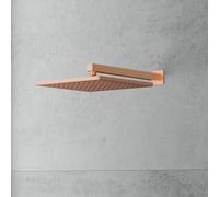 Mariner Set de douche de tête carrée en acier inoxydable, WLS3180-RS+WLS3122-RS,