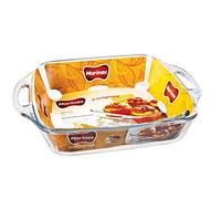Marinex Square Selet 6224.020 Roasting Dish, Clear,33x28x7 cm
