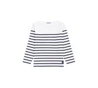 Marinière - ARMORLUX - PORT-LOUIS - Enfant - Manches longues - 100% Coton - Blanc/navire 24 mois