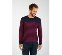 Marinière - ARMORLUX - PORT-LOUIS - Manches longues - 100% Coton - Bleu XXL