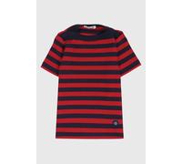 Marinière en coton carantec enfant navire/braise 12A