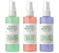 Mario Badescu C-M9-087-01 Spray Viso, Illuminant, Set de 3 pièces, Lavande, Concombre et rose 118 ml