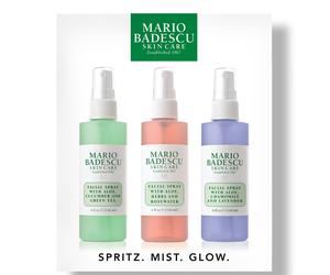 Mario Badescu Vaporisation. Brume. Éclat.