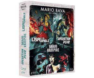 Mario Bava N° 2 : Lisa Et Le Diable + Opération Peur + Baron Vampire - Pack - Blu-Ray