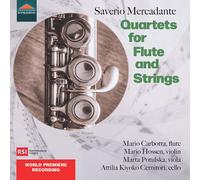 Mario Carbotta - Quartets For Flute & Strings [Compact Discs]
