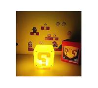 Mario Cube veilleuse enfants - BrooBirder - Le son de jeu des pièces d'or qui s'entrechoquent - Carré interrogatif