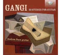 Mario Gangi Gangi: 22 Studies for Guitar (CD) Album