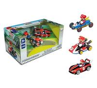 Carrera-Toys Pack Mario Kart Mario 3 (Wii, MK8, Mach 8) Coloré