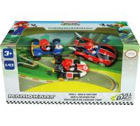 Carrera-Toys Pack Mario Kart Mario 3 (Wii, MK8, Mach 8) Coloré