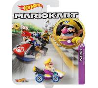 MARIO KART Modèle DieCast KART STANDARD De WARIO Échelle 1:64 5cm Hot Wheels