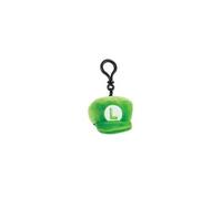 Mario kart - porte-clés peluche mocchi-mocchi luigi hat 10 cm