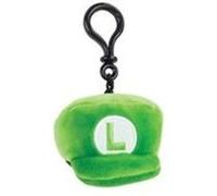 Porte clef Tomy Mario kart - porte-clés peluche mocchi-mocchi luigi hat 10 cm