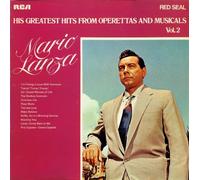 Mario Lanza - His Greatest Hits From Operettas And Musicals Vol. 2