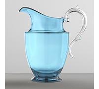 Mario Luca Giusti Cruche Federica Bleu turquoise
