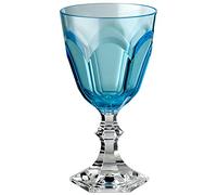 Mario Luca Giusti - Dolce Vita - 6 verres à pied couleur turquoise