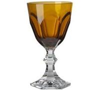 MARIO LUCA GIUSTI Dolce Vita 6 Verres à Vin Ambre Ambre G