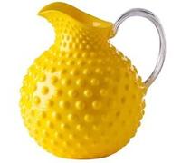 MARIO LUCA GIUSTI Pichet Sister Rosetta Émail Jaune Jaune G