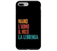 Mario L'Uomo Il Mito La Leggenda Festa di Compleanno Coque pour iPhone 7 Plus/8 Plus